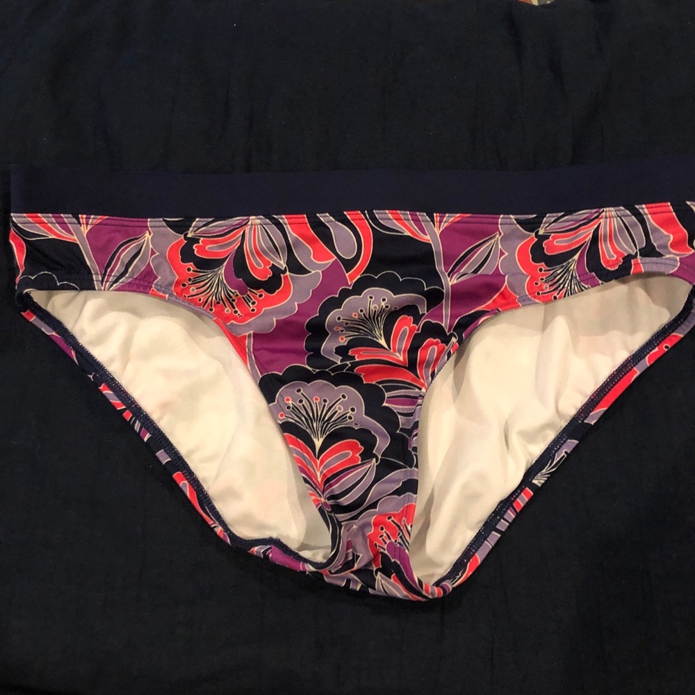 flower bikini bottoms